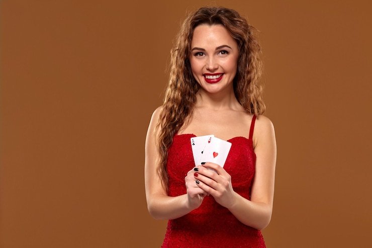 Live-dealer blackjack table with multi-camera feed